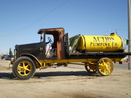 Old Pumping Truck